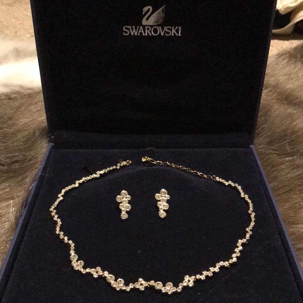 Matching SWAROVSKI Earrings and Necklace